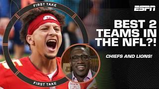 Shannon Sharpe says Chiefs and Lions are the 2 best teams in the NFL  'They DELIVER!' | First Take