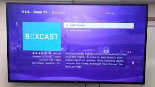 Boxcast Channel How To