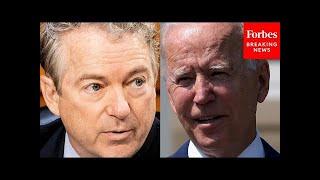 Rand Paul Accuses Biden Of Ignoring The 'Torture Of Children' And 'Sham Elections' In Egypt