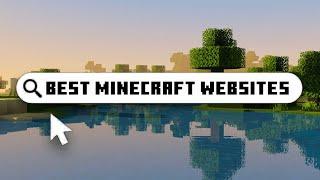 5 MINECRAFT WEBSITES that YOU SHOULD KNOW