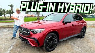 The 2025 Mercedes-Benz GLC350e Plug-In Hybrid Has a Shocking Amount of All EV Range!