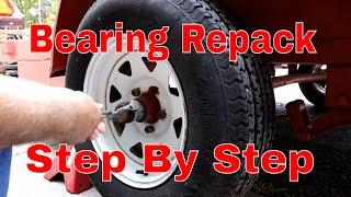 How To Repack Your Trailer Wheel Bearings