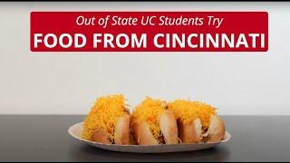 Out-of-State State Students Try Iconic Cincinnati Foods