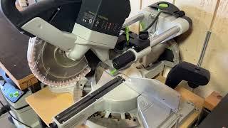 Festool 575306 Kapex Sliding Compound Miter Saw KS 120 REB #festool #woodwork #mitersaw