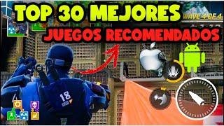 TOP 30 MEJORES JUEGOS RECOMENDADOS PARA CELULAR ANDROID & iOS DE 2024 |  LOS MEJORES JUEGOS MOVILES