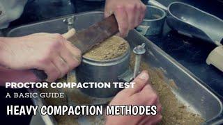 Proctor Compaction Test by Heavy Compaction methodes