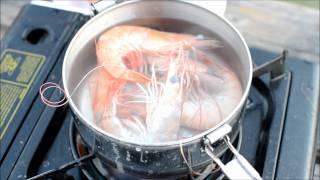 Cooking Live Shrimp