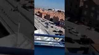 Cruiser Crashes Venice 2 june 2019