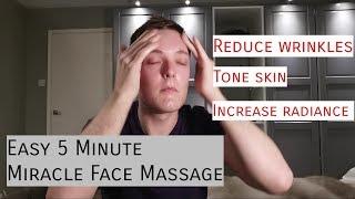 EVENING FACIAL MASSAGE ROUTINE.. Step by step facial massage tutorial