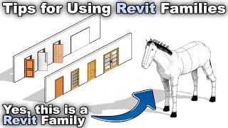 Tips for Using Families in Revit - Tutorial