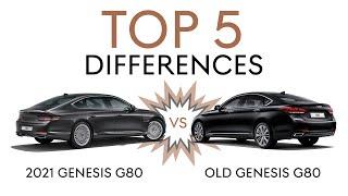 Top 5 Differences - 2021 Genesis G80 vs the 2020! Should you upgrade?