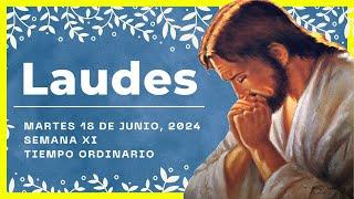  LAUDES DEL DIA DE HOY | 18 de Junio de 2024 | Oración de la Mañana  LITURGIA DE LAS HORAS