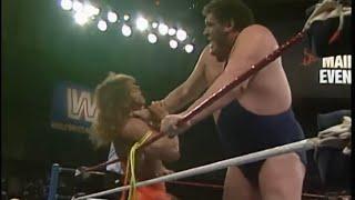 FULL MATCH - ANDRE THE GIANT VS ULTIMATE WARRIOR - WWE SATURDAY NIGHT’S MAIN EVENT 1989