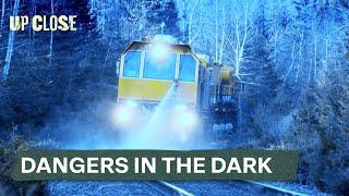 Dangers in the Dark: Losing Half the Train | Extreme Ice Railroad | Up Close