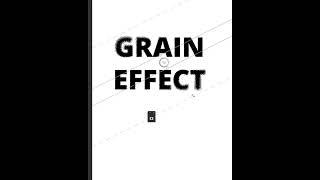 Grain Text Effect Photoshop Tutorial