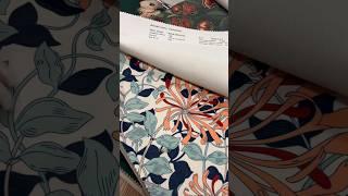 Крутая печать от российского бренда Silver Studio на ткани, заказать можно у нас #шторыназаказ #нск