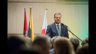 Premjeras S  Skvernelis lankėsi Suvalkuose