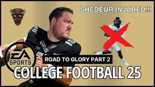 RTG Episode 2: Our first Collegiate start as Shedeur Sanders is Injured!