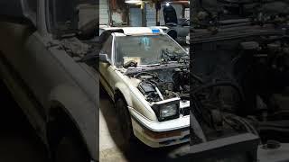 Getting started on a LONG OVERDUE project. Had some fun editing.  #honda #prelude #restoration