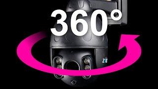 Zxtech Tropox PTZ Wireless Camera 360 Degree Rotation