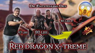  Die Entstehung des Red Dragon X-Treme 80 lbs | Bogenbau & Test mit Thomas Brugger! #bogenschießen