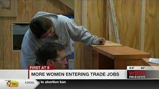 More women entering trade jobs