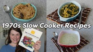 1970s SLOW COOKER RECIPES for Cozy Dinners at Home!