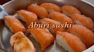 炙燒鮭魚⋆͛⋆͛ Aburi sushi