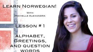 Learn Norwegian! Lesson #1