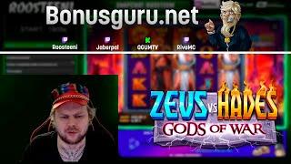 Zeus VS Hades Gods Of War / Roosteeni - MAX WIN!  / Bonusguru.net