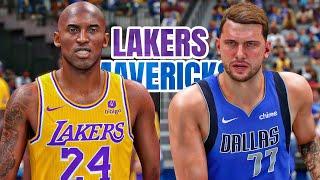 ALL-TIME LAKERS vs ALL-TIME MAVERICKS | NBA 2K24 (PS5)