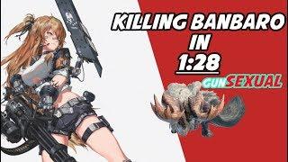 Monster Hunter World Iceborne | How To Kill Banbaro in 1:28
