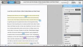 Turnitin GradeMark with e-rater Demo