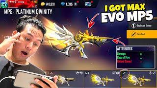 I Got New Evo MP5 Max Full Upgraded Skin  12000 Diamonds Spent || Tonde Gamer - Garena Free Fire