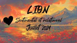  LION SENTIMENTAL ️ - JUILLET 2024