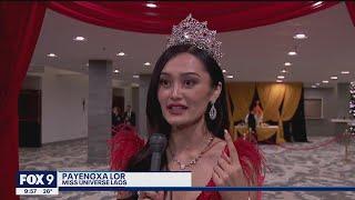 Miss Universe Laos visits Twin Cities Hmong community
