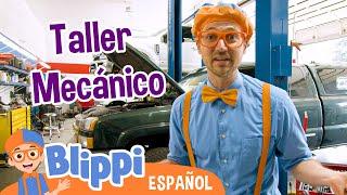 Blippi visita un taller Mecanico | Blippi Español | Videos educativos para niños | Aprende y Juega