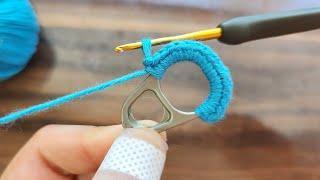 Wow.!Do not throw away old Opening Ring!You will Amazing resultsAWESOME EASY IDEA!CROCHET GIFT