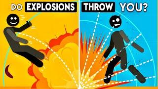 Do Explosions Actually Blow You Into The Air? DEBUNKED