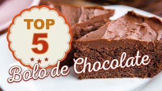 TOP 05 - BOLO DE CHOCOLATE #11 | Mamãe Vida Saudável