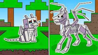 I Survived 1000 DAYS as a DRAGON in HARDCORE Minecraft! - Dragon Mobs Compilation