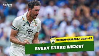 Every wicket: Mitch Starc scythes his way through | Australia v India 2024-25