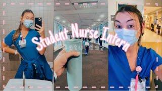 STUDENT NURSE INTERNSHIP | get ready & come to work with me!