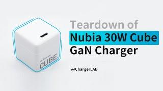 Teardown of Nubia 30W Cube GaN Charger@ChargerLAB