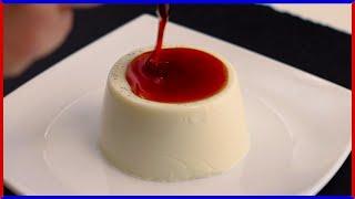 How To Make PANNA COTTA Recipe Original from ITALY