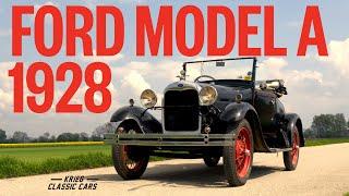 FORD Model A von 1928 - Wie fährt sich der über 90 Jahre alte Klassiker? I Krieg Classic Cars