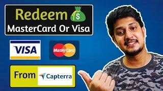 How To Redeem Mastercard Or Visa Virtual Card From Capterra In Hindi | Live Redeem In Video