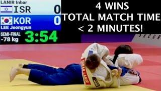 She Beat Everyone In Less Than 2 Minutes! All Inbar Lanir's Matches at World Masters 2023