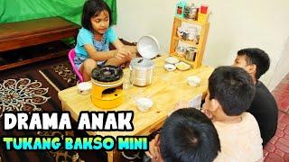 NAFEEZA JADI TUKANG BAKSO MINI "DRAMA ANAK"