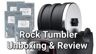 Rock Tumbler Unboxing & Review - Stonecho Rock Tumbler